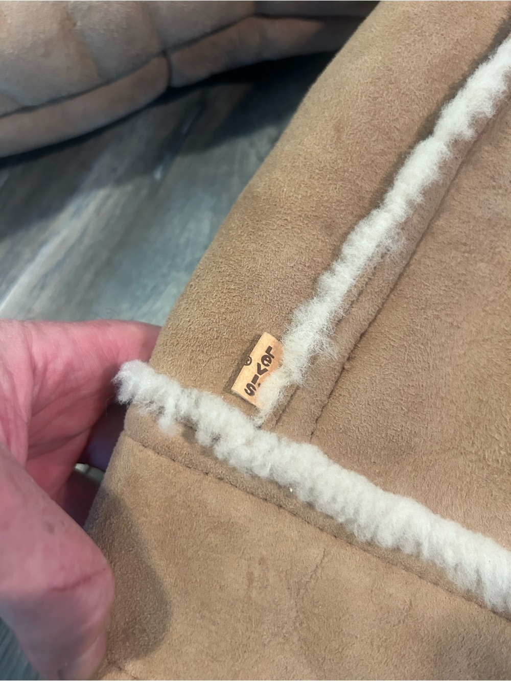 Vintage Levi’s 1984 Olympic Sheepskin Jacket Women’s Size 4 Very Nice - Picture 5 of 16